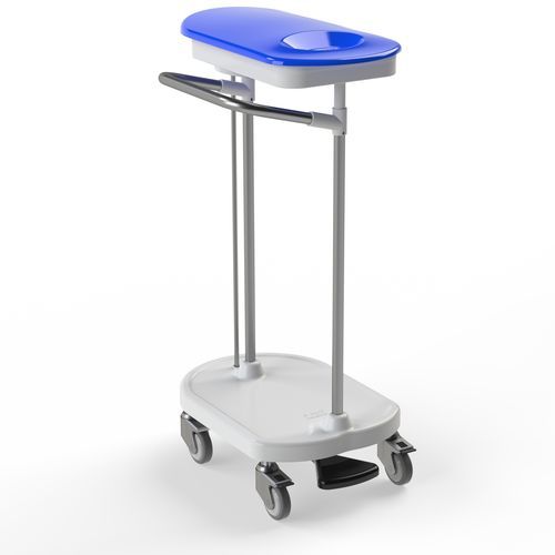 Carrello portabiancheria per sacchi sporchi - LBC1 - Conf Industries - medico / da trasporto / di pulizia