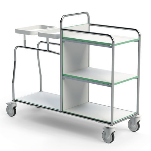 Carrello portabiancheria per sacchi sporchi - 251TX.2L - Conf Industries - per sacchi puliti / ospedaliero / da trasporto