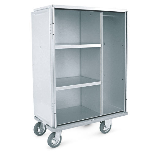 Carrello portabiancheria per sacchi puliti - N204DV - Conf Industries - ospedaliero / da trasporto / con ripiano