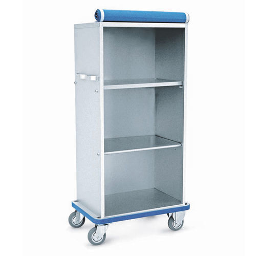 Carrello portabiancheria per sacchi puliti - 871/10 - Conf Industries - medico / da trasporto / con ripiano