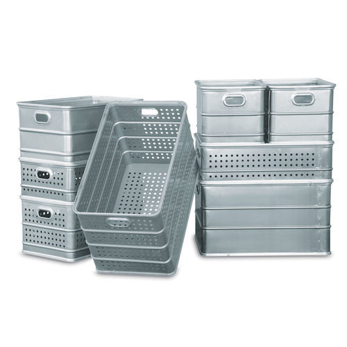 Contenitore di trasporto - 205 - Conf Industries - in alluminio / sterilizzabile / sterile