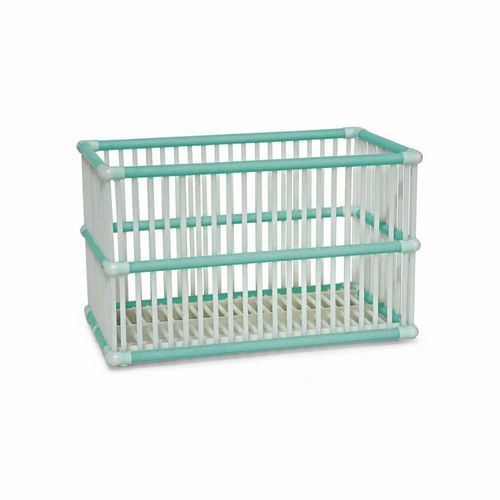 Carrello portabiancheria per sacchi sporchi - 53CS - Conf Industries - medico / da trasporto / in plastica