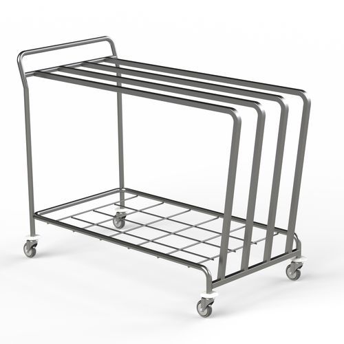 Carrello medico - PT4 - Conf Industries - per uso generale / di trasporto / di stoccaggio