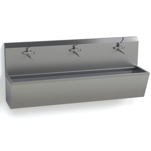 Lavandino chirurgico 3 postazioni - SUR-SINK3 - Conf Industries - in acciaio inossidabile