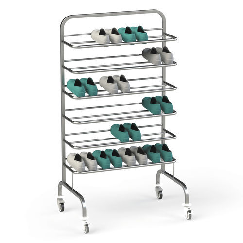 Carrello medico - FR-PZ6 - Conf Industries - per uso generale / con ripiano / mobile