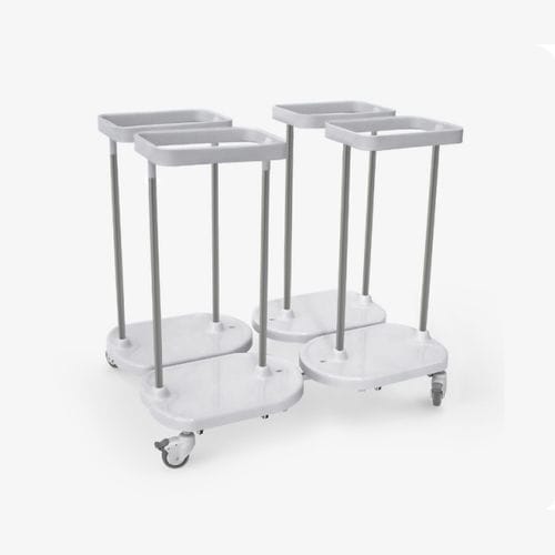 Carrello portabiancheria per sacchi sporchi - LBCQ - Conf Industries - medico / da trasporto / di pulizia