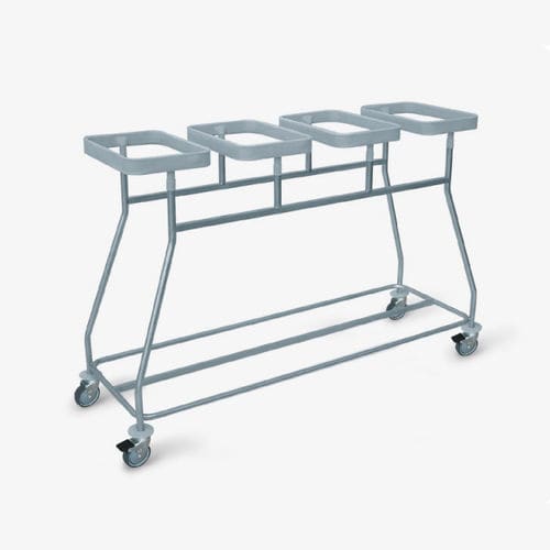 Carrello portabiancheria per sacchi sporchi - AXLBC4 - Conf Industries - medico / da trasporto / per biancheria