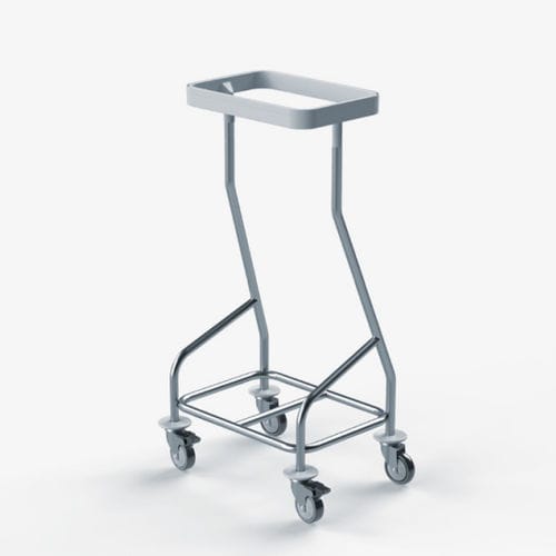 Carrello portabiancheria per sacchi sporchi - AXLBC1 - Conf Industries - medico / da trasporto / di pulizia