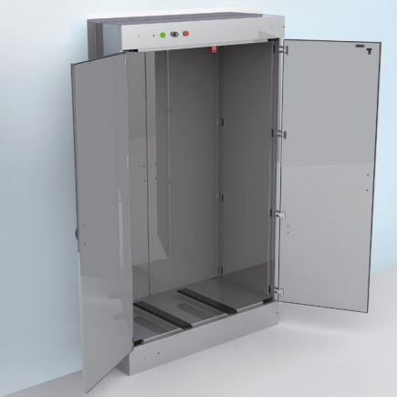 Passa-materiali da parete - 524I2-2TR - Conf Industries