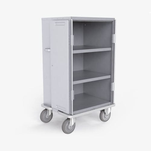 Carrello medico - N204G2SH - Conf Industries - per uso generale / di trasporto / con ripiano