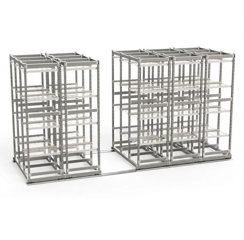 Scaffalatura modulare - GROUND-TRACK - Conf Industries - per cestelli / per contenitori / mobile