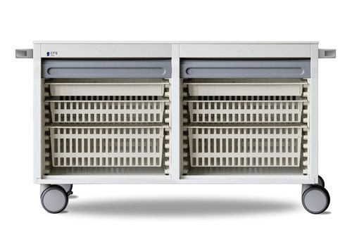 Carrello ospedaliero - Space ISO-2B - Conf Industries - per farmaci / di trasporto / di stoccaggio