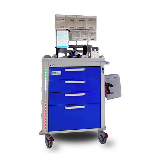 Carrello medico - Tornado Large ISO - Conf Industries - ospedaliero / per assistenza gerontologica / per farmaci