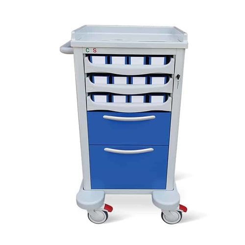 Carrello ospedaliero - Unit-dose D-U - Conf Industries - per farmaci / di distribuzione di farmaci / in plastica
