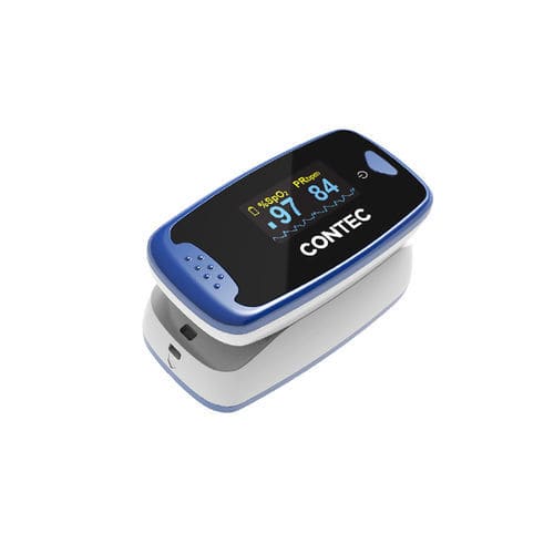 Pulsossimetro da dito - CMS50D2-1 - Contec Medical Systems - medico / per cure domiciliari / a batteria