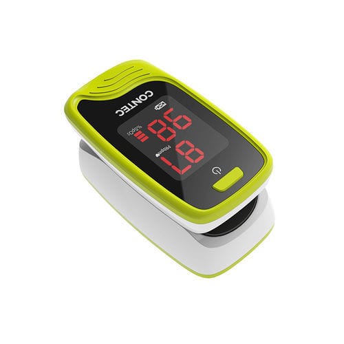 Pulsossimetro da dito - CMS50L-Pro - Contec Medical Systems - medico / a batteria / verde