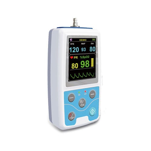 Monitor portatile per paziente - PM50  - Contec Medical Systems - compatto / di frequenza cardiaca / per controllo di pressione arteriosa