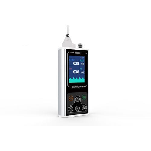 Monitor paziente portatile - CA10S  - Contec Medical Systems - di frequenza respiratoria / di frequenza cardiaca / etCO2