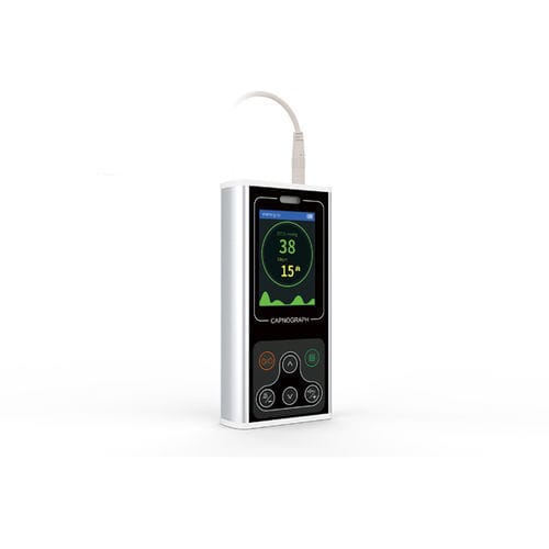 Monitor paziente portatile - CA20M - Contec Medical Systems - di frequenza respiratoria / di frequenza cardiaca / per capnografia