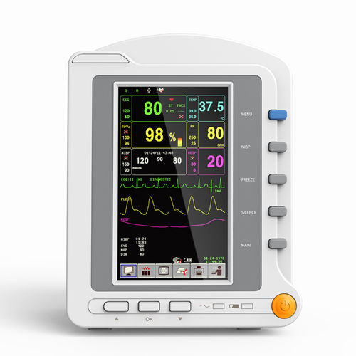 Monitor portatile per paziente - CMS6500  - Contec Medical Systems - compatto / ECG / RESP