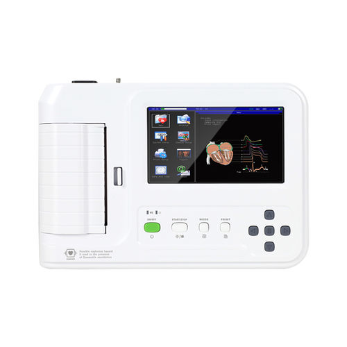 Elettrocardiografo da riposo - ECG600G  - Contec Medical Systems - 12 canali / digitale / con stampante