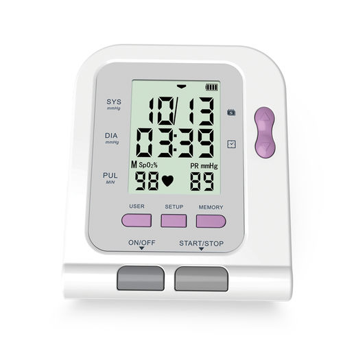 Sfigmomanometro elettronico automatico - CONTEC08C - Contec Medical Systems - da tavolo / a batteria ricaricabile / con bracciale adulti