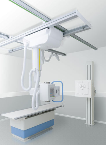 Sistema di radiografia digitale - C400 - CONTROL-X Medical - per radiografia multidisciplinare / con bucky da terra / con braccio portatubo telescopico a soffitto