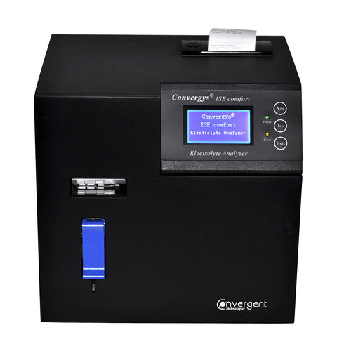 Analizzatore di elettroliti automatico - Convergys® ISE Comfort - Convergent Technologies - Li+ / Na+ / K+
