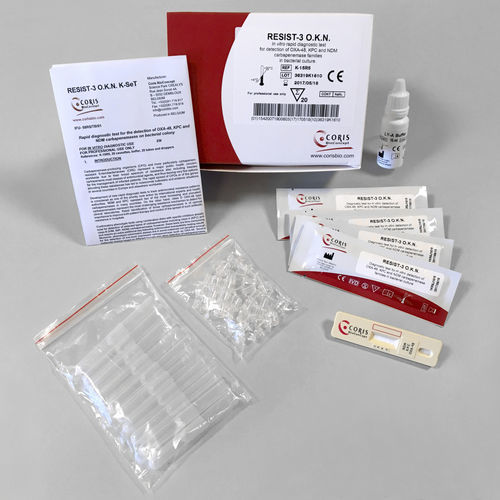 Kit di test per malattie infettive - RESIST-3 O.K.N. K-SeT - Coris BioConcept - per antigeni / Klebsiella pneumoniae / NDM
