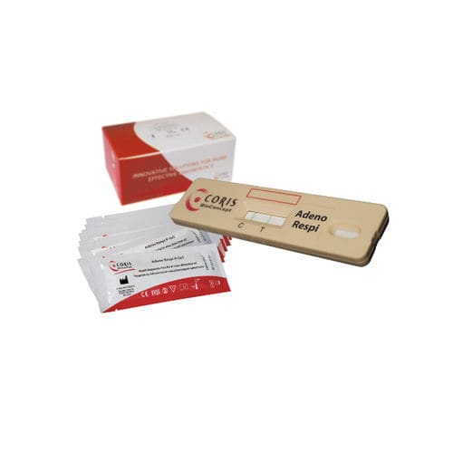 Kit di test per malattie respiratorie - K-1209 - Coris BioConcept - per antigeni / dell'adenovirus / nasofaringeo