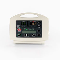 Monitor di segni vitali portatile - 504DX - Criticare Systems - compatto / di frequenza cardiaca / SpO2