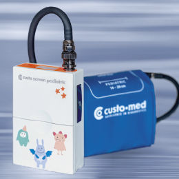 Monitor paziente portatile - screen  - custo med GmbH - MAPA / pediatrico / con connessione wireless