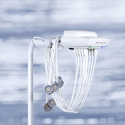 Elettrocardiografo da riposo - cardio 400 accu - custo med GmbH - con prova da sforzo / 12 canali / per PC