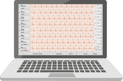 Software riabilitazione - custo med GmbH - di monitoraggio / di controllo / cardiaco