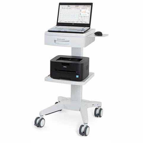 Carrello ospedaliero - easy plus - custo med GmbH - per apparecchio / di servizio / di stoccaggio