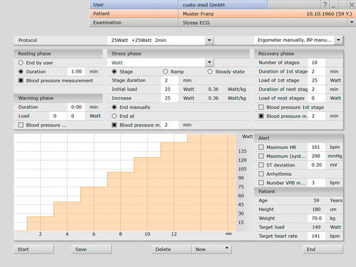 Modulo software di analisi - custo med GmbH - di misura / diagnostico / di controllo