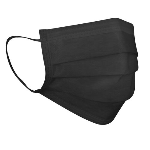 Mascherina chirurgica di tipo IIR - 204 - DACH Schutzbekleidung - in polipropilene / per adulti / nera