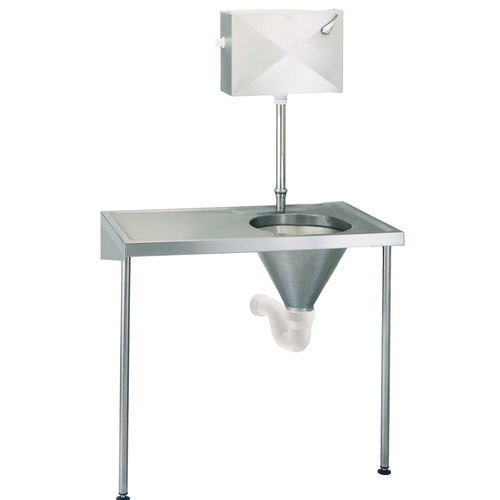 Lavandino Per il ripostiglio sporco - Slop Hopper HP30 - DDC - per il ripostiglio sporco / per struttura sanitaria / per ospedale