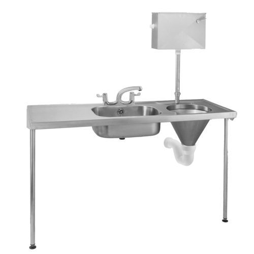 Lavandino Per il ripostiglio sporco - Slop Hopper HP40 - DDC - per il ripostiglio sporco / per struttura sanitaria / per ospedale