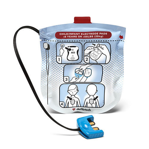 Elettrodo per defibrillazione pad - DDP-2002 - Defibtech - pediatrico