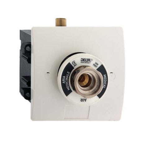 Presa per gas medicali - UNI 9507 - DELTA P 