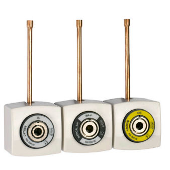 Presa per gas medicali - BS 5682 - DELTA P 