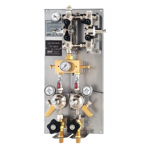Unità di distribuzione di gas medicali a bassa portata - C-LH-R 2290 - DELTA P  - a doppio stadio / automatica