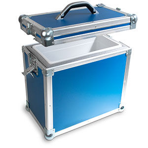 Contenitore per campioni di trasporto - B 1000 39 - delta T - Gesellschaft für Medizintechnik - per farmaci / da laboratorio / sottovuoto