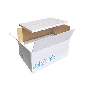 Scatola da imballaggio da trasporto - B 1200 02 - delta T - Gesellschaft für Medizintechnik - per campioni biologici / per prodotti farmaceutici / per vaccini