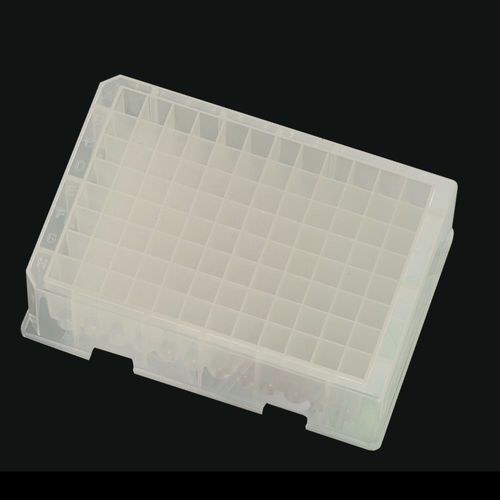 Micropiastra da laboratorio - 900170 - Deltalab - a 96 pozzetti