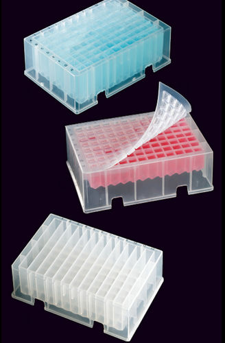 Micropiastra da laboratorio - 900196 - Deltalab - a 96 pozzetti