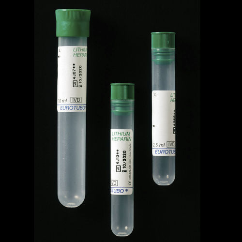 Provetta per prelievi da laboratorio - 601802 - Deltalab - cilindrico / di sangue / in polipropilene