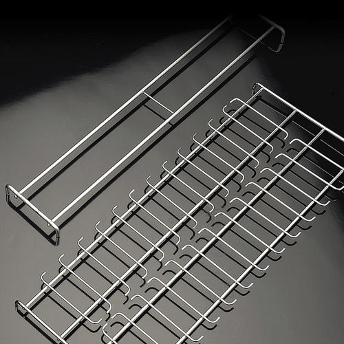 Rack da laboratorio per vetrini per microscopio - S-00 series - Deltalab - per colorazione