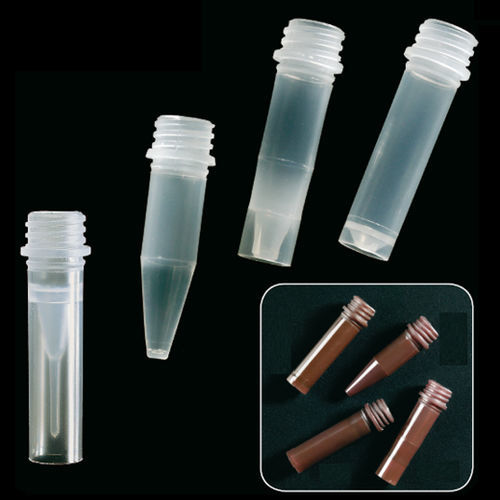 Provetta da laboratorio - 409110.1	 - Deltalab - per biologia molecolare / conica / in polipropilene